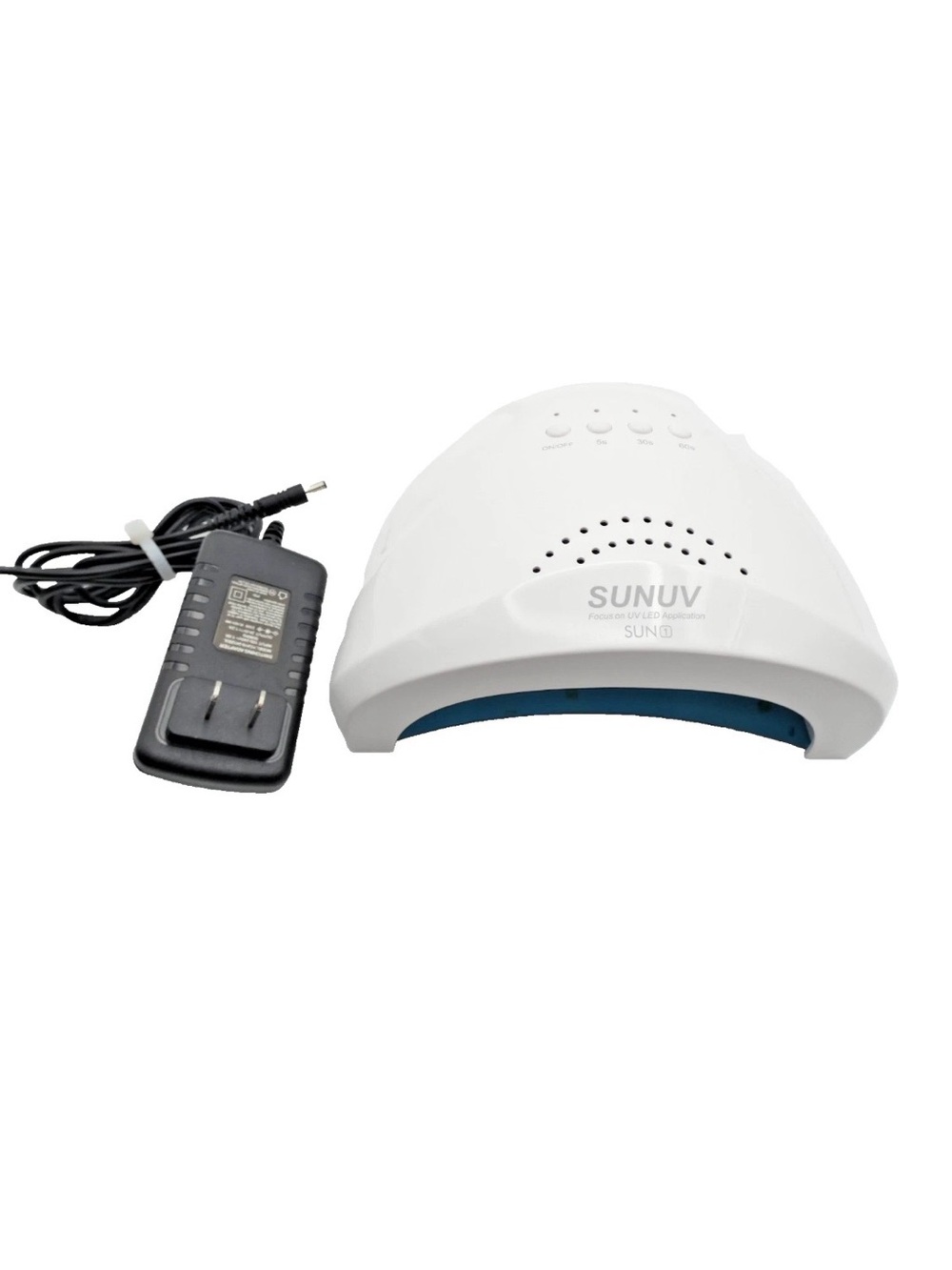 SUNUV 2-in-1 LEDUV Light Nail Dryer Curing Lamp Sunshine Nails Sun1 with Adapter